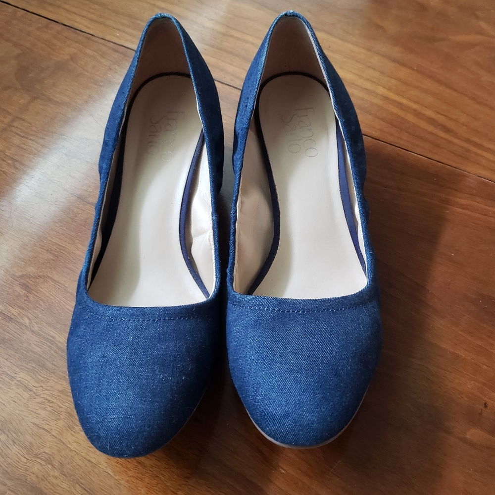 Francisco Sarto denim pumps